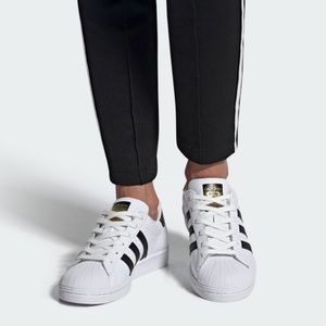 Adidas Superstar Shoes size 6 runs big!